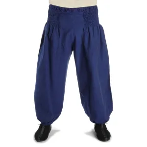 Mittelalter Hose Riwalin in Blau Frontansicht