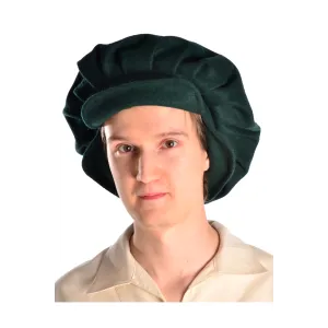 Mittelalter Barett Sintram in GrÃ¼n Frontansicht