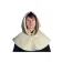 Mittelalter Gugel Dietleib in Beige Frontansicht