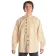 Mittelalter Hemd Erec in Beige Frontansicht