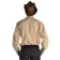 Western Western-Hemd Colorado natur-schwarz in Beige Rückansicht