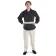 Mittelalter Schnürhemd Lohengrin in Schwarz Frontansicht 3