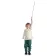 Mittelalter Kinderhemd Anfortas in Beige Frontansicht 3