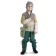 Mittelalter Kinderhemd Anfortas in Beige Frontansicht 4