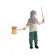 Mittelalter Kinderhemd Anfortas in Beige Frontansicht 5