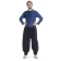 Mittelalter Hemd Anfortas in Blau Frontansicht 3
