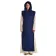 Mittelalter Skapulier Kriemhild in Blau Frontansicht