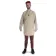 Mittelalter Tunika Siegfried mittel in Hanffarben Frontansicht 5