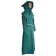 Mittelalter Mönchskutte Halzebier (Set) in Grün Seitenansicht