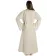 Mittelalter Kleid Sigune in Beige Rückansicht