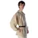 Mittelalter Schnürhemd Artus in Beige Seitenansicht 2