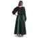 Mittelalter Bluse Gotelinde in Schwarz Rückansicht 2