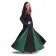 Mittelalter Bluse Gotelinde in Schwarz Seitenansicht