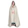 Mittelalter Umhang Ibelin in Beige Frontansicht