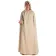 Mittelalter Umhang Randolt in Beige Frontansicht