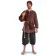 Mittelalter Hose Tristan in Schwarz Frontansicht 2