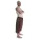 Mittelalter Hose Tristan in Braun Seitenansicht 2