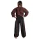 Mittelalter Hose Isolde in Schwarz-Braun Rückansicht