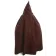 Mittelalter Umhang Hildegrim in Braun Rückansicht 2