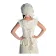 Mittelalter Bluse Kudrun in Beige Rückansicht