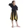 Mittelalter Bluse Hildburg in Schwarz Frontansicht