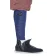 Mittelalter Wadenwickel Balder Set mit Fibeln in Blau Frontansicht