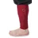 Mittelalter Wadenwickel Balder Set mit Fibeln in Rot Frontansicht